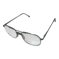 Modern Optical Kevin ANTIQUE SILVER 56-18-140 Full Rim Eyeglasses Frame