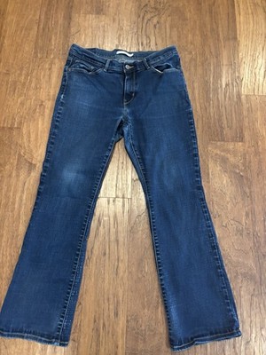 Levi's Women's Classic Boot Cut Jeans Size 31 MED Denim Stretch PLS READ DESCR.