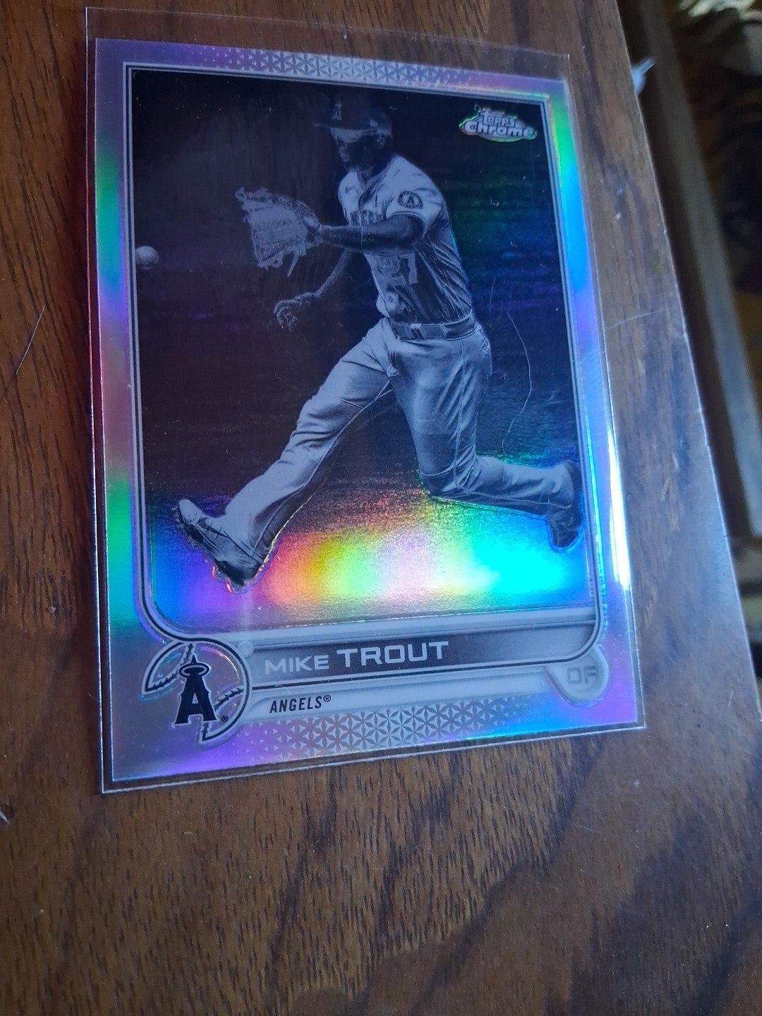 2022 Topps Chrome - Mike Trout #200 Negative Refractor
