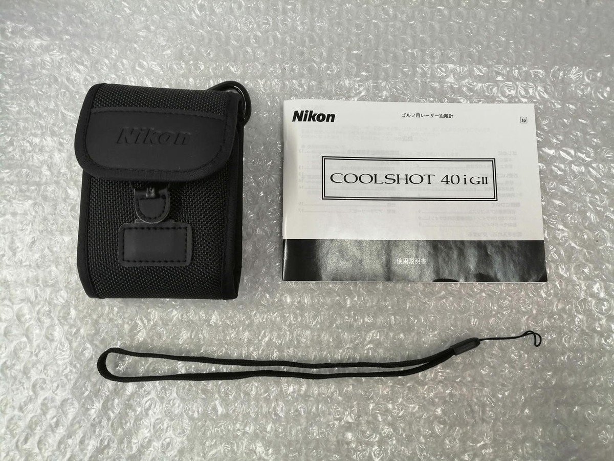 Nikon Coolshot 40i GII Golf Laser Rangefinder Distance Meter