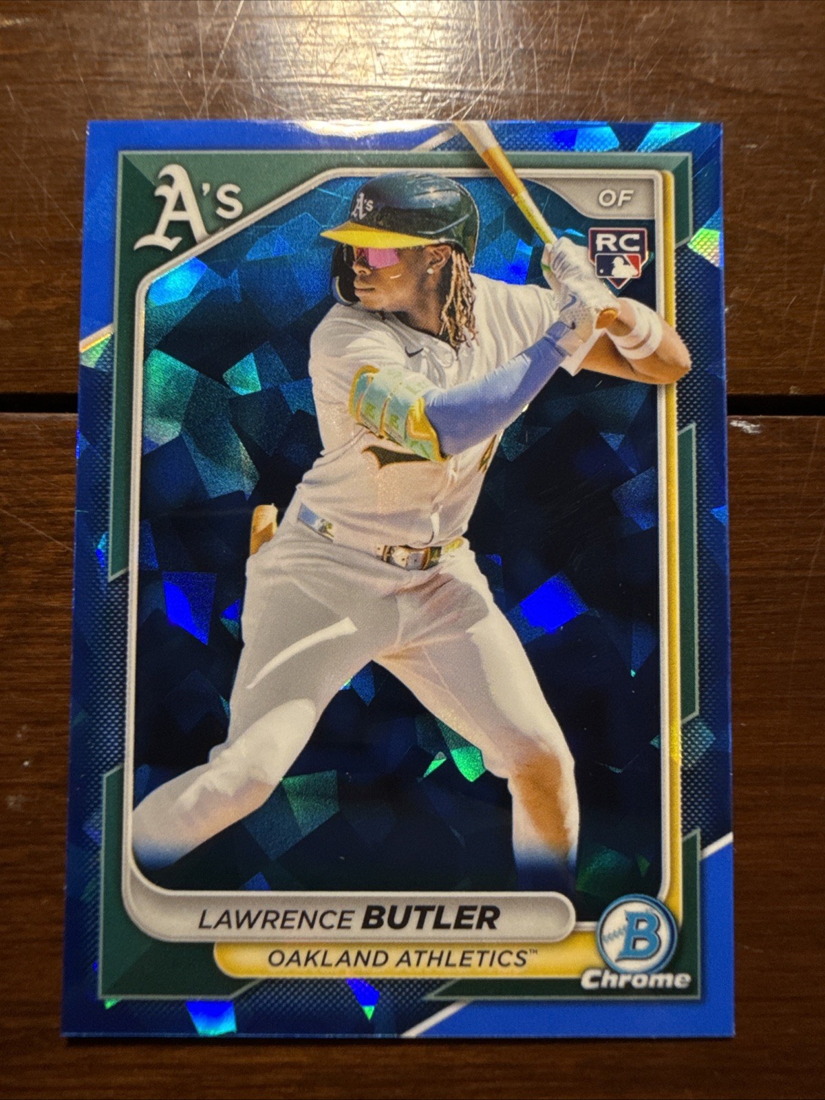 2024 Bowman Chrome Sapphire Edition - Lawrence Butler #59 (RC) Athletics