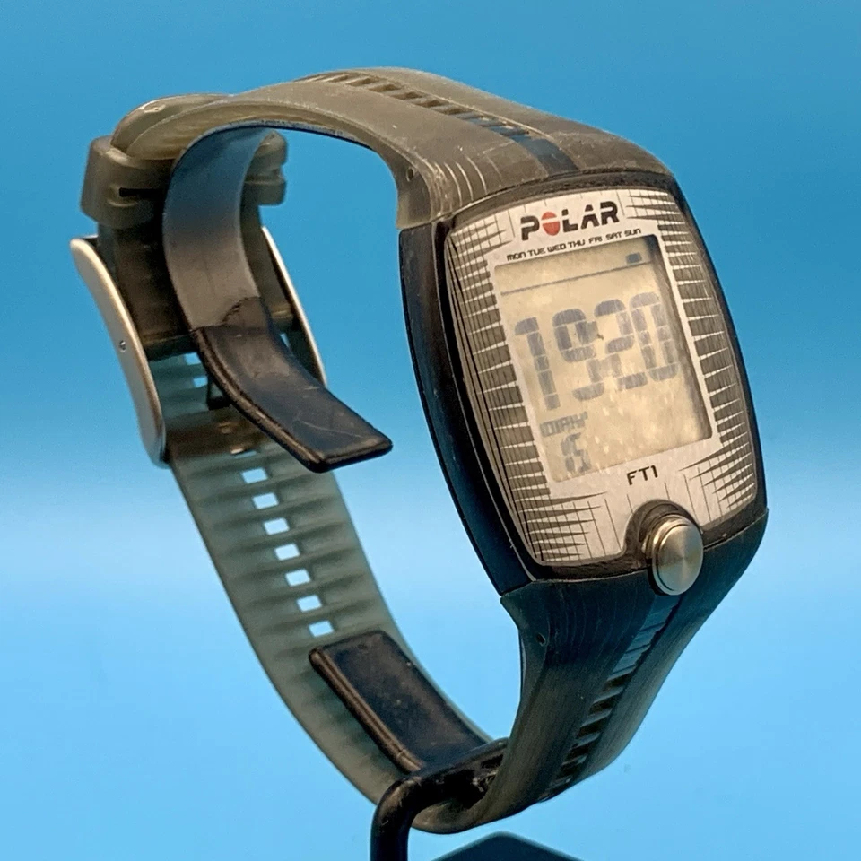 Reloj Pulsera Digital POLAR FT1 Hombre Frecuencia Cardíaca Funcionando SOLO RELOJ SIN CORREA PARA EL PECHO Foto 4 de 4