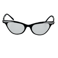 Vintage Cat Eye Glasses Brown