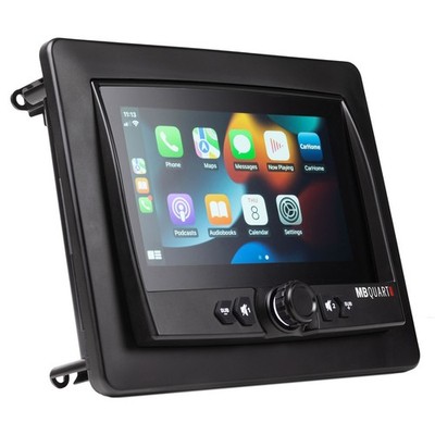 MB Quart GMR7v1.2 7  Touchscreen Waterproof IP67 Source Unit with Apple CarPlay