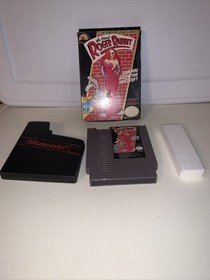 NES Who Framed Roger Rabbit NES Nintendo Game With Box And Nintendo Sleeve.