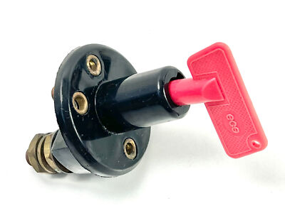 Marine Batterie Kill Switch 500A 48V - Trennschalter mit abnehmbarem Schlüssel Boot
