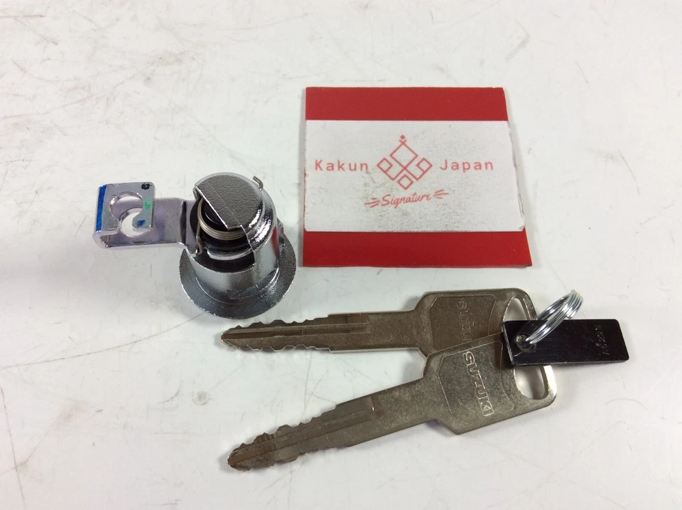 JUEGO DE BLOQUEO TRASERO ASIENTO TRASERO SUZUKI OEM 95700-14810 GSXR GSXS 600 750 1000 CON LLAVES957 Foto 4 de 4