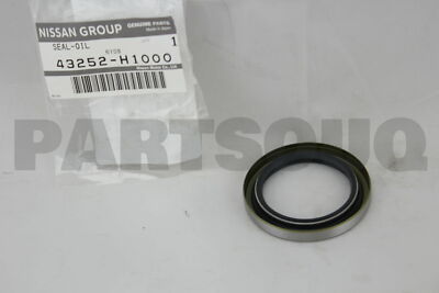 43252H1000 Genuine Nissan SEAL-GREASE,REAR HUB 43252-H1000 43252H1000 Genuine Nissan SEAL-GREASE,REAR HUB 43252-H1000