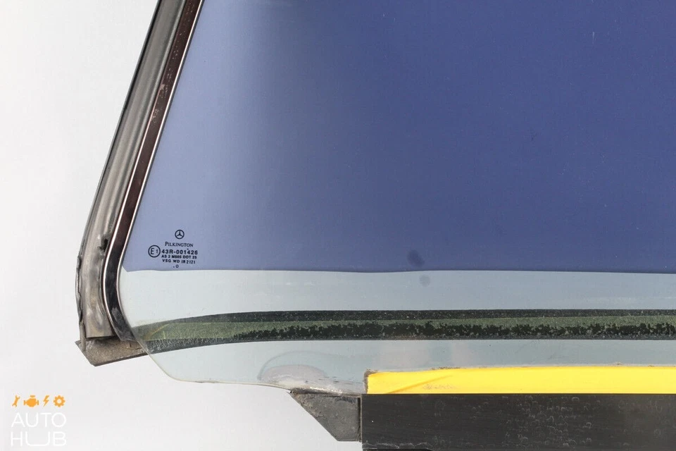 00-06 Mercedes W215 CL600 CL55 AMG Cuarto Ventana Vidrio Trasero Izquierdo Fabricante de Equipo Original Foto 2 de 4