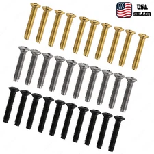 10 Pcs Mounting Screws For Sealed Guitar Machine Heads Tuner Buttons 2.5*14