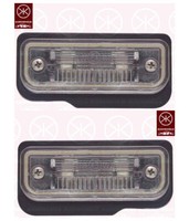 Neu Nummern Kennzeichenleuchte - L/R - FüR Mercedes-Benz Cls (C219) 2001-2010 X2