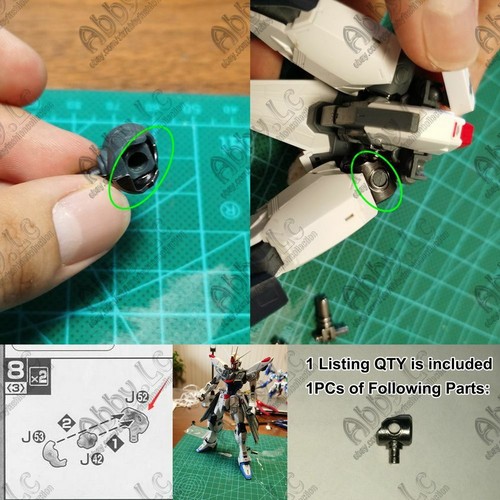 1 pieza Piezas de repuesto de metal J52 para MG 1/100 Freedom ver 2.0 Justice Providence - Imagen 1 de 6