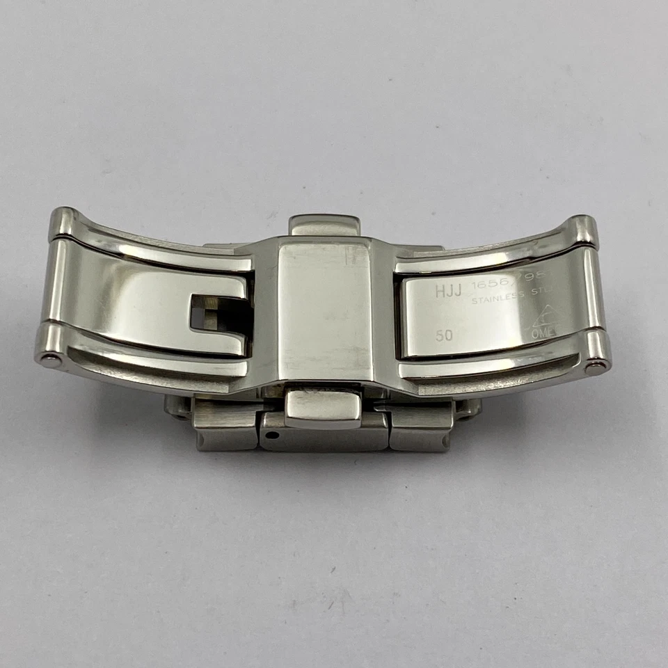 Подлинная стальная складная застежка Omega Constellation - Изображение 2 из 2