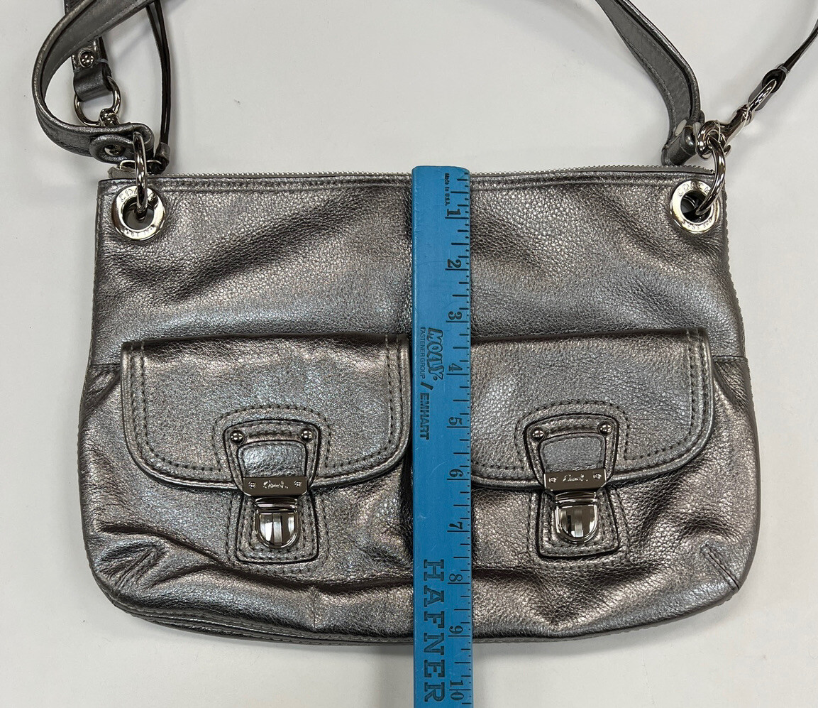 バッグ Coach Poppy Silver Ocelot Shoulder Bag s-l400.jpg