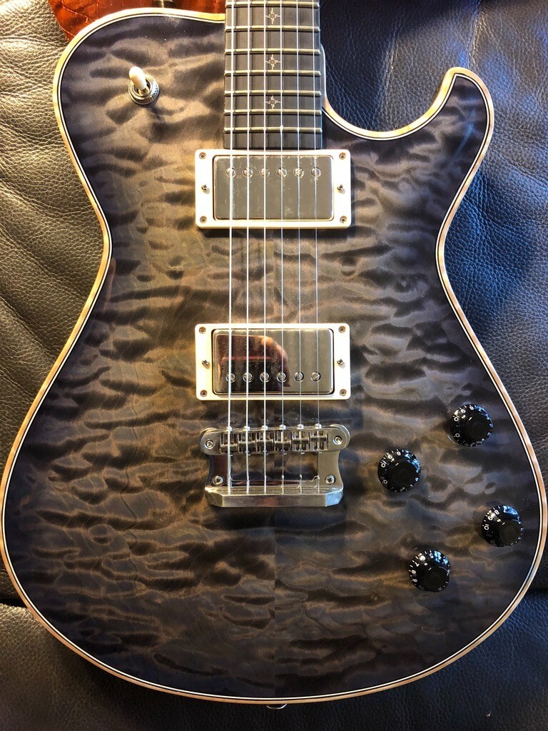 KNAGGS KENAI 2017 BLUE-GREY GUITAR | eBay