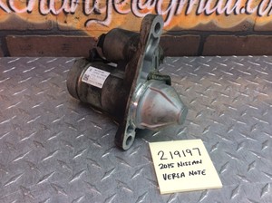 Nissan note стартер