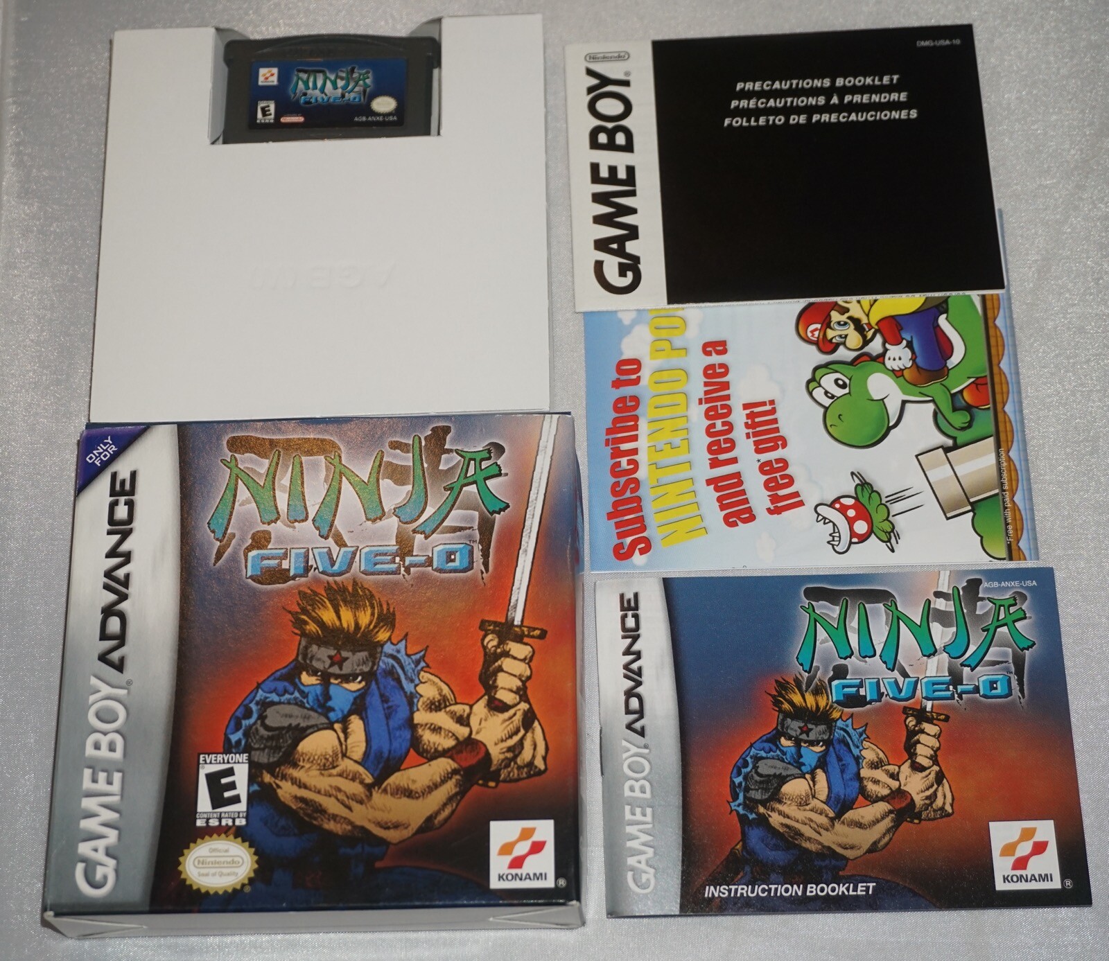 Ninja Five O (Nintendo Gameboy Advance GBA) Complete CIB