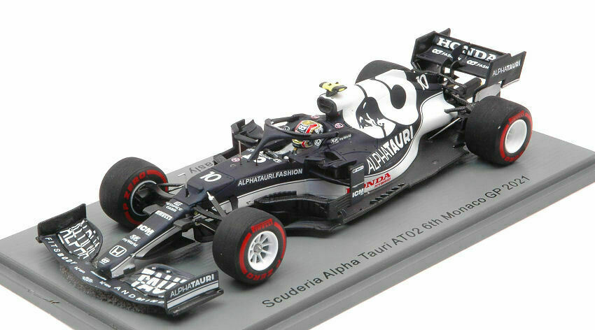 DIECAST 1:43 Model Car Spark F1 Alpha Tauri Honda Gasly