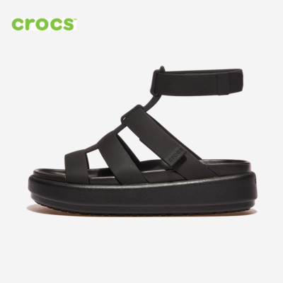 NEW CROCS BROOKLYN LUXE GLADIATOR CRS209557 BLACK | eBay