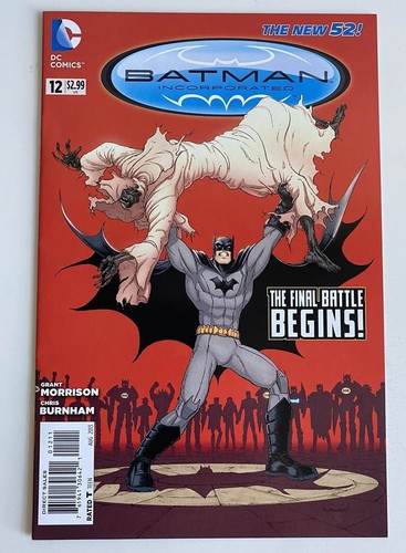 DC Comics Batman Inc Incorporated Damian Wayne RIP New 52 Mint Complete Set 0-13 - Picture 13 of 15