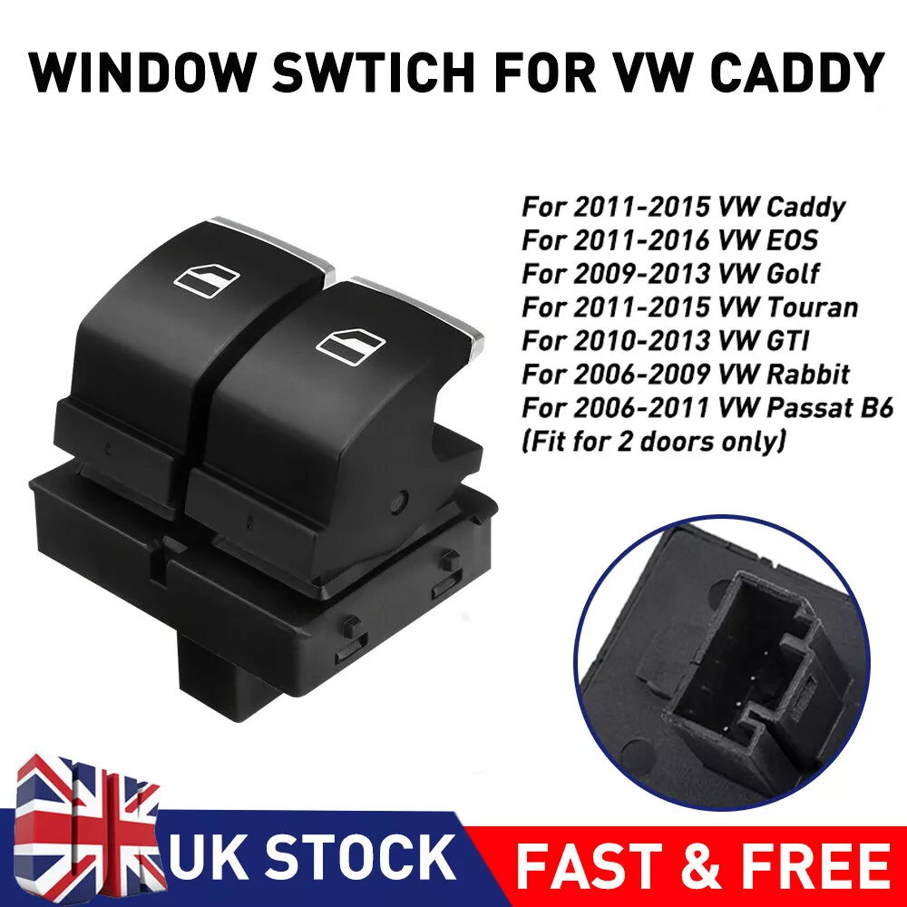 For VW Caddy Touran Golf EOS Car Electric Window Control Switch