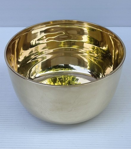 Vintage Style Thai Brass Handmade Bowl & Supporting Stand with Ladle Handmade - Picture 4 of 24