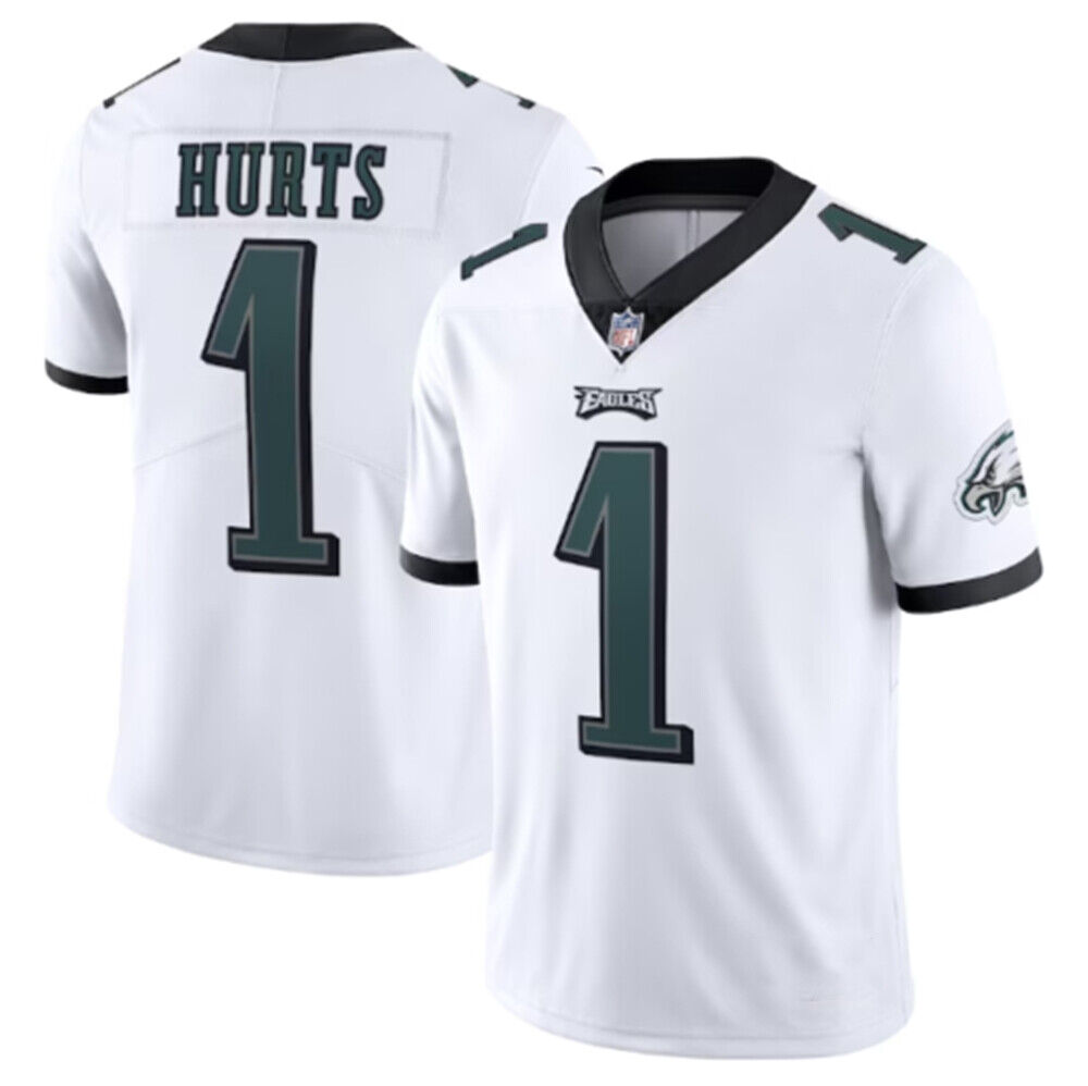 jalen hurts youth black jersey