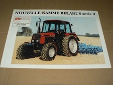Prospectus Tracteur AVTO BELARUS 952 Brochure Tractor Traktor Trattore Prospekt