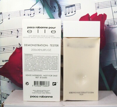 Paco Rabanne Pour Elle Body Lotion 6.8 FL. OZ. NTWB