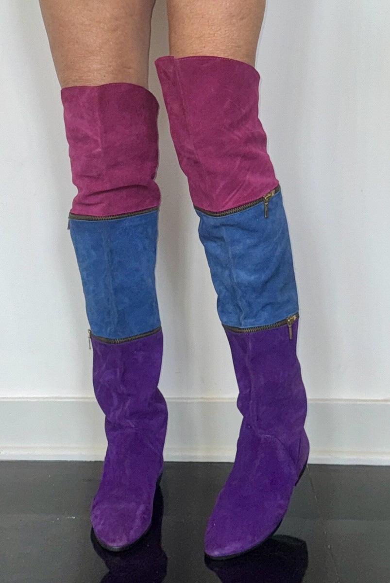 Dégradé Néon Multicolore Vert Violet Jaune Bleu Dégradé Complexe De