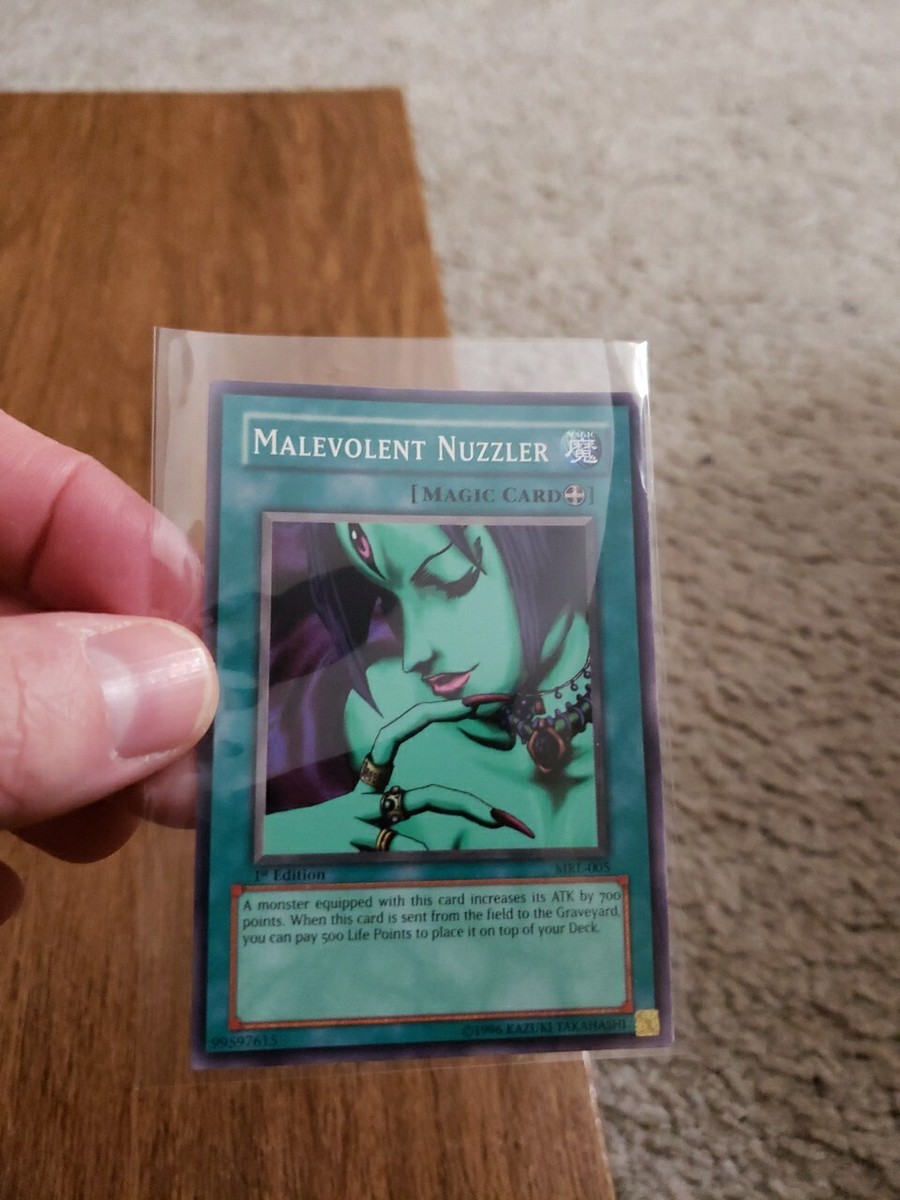 bossnoeul lemon magic nightトレカ Malevolent Nuzzler Yu-Gi-Oh! Magic Ruler MRL-005 1st Edition