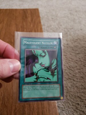 malevolent nuzzler yugioh card Malevolent Nuzzler Yu-Gi-Oh! Magic Ruler MRL-005 1st Edition Original  Vintage NM