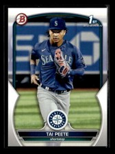 2023 Bowman Draft Paper Tai Peete Seattle Mariners 1st #BD-28 5 Card Lot