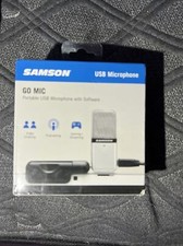 Samson Go Mic Portable USB Condenser Microphone with Software Included NEW