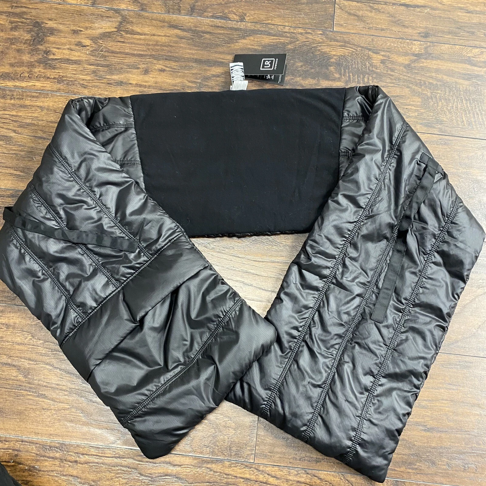 UR Powered Reflection Puffer Scarf Touch Compatible Wind/H2O Resist Pocket New