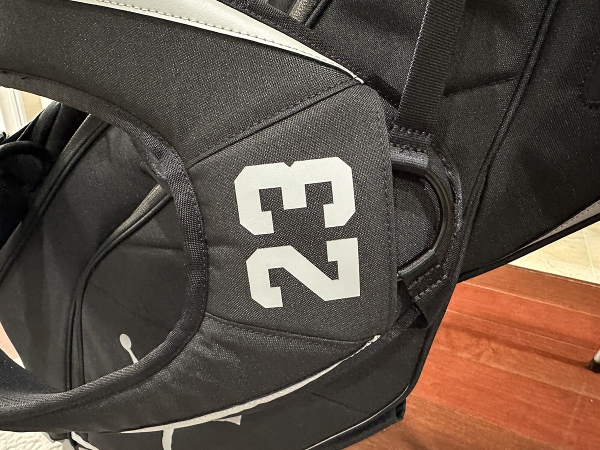 Jordan Fadeaway 6-Way Golf Stand Bag Black Jumpman Grove Jordan Fadeaway 6-Way Golf Stand Bag Black Jumpman Grove