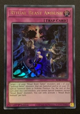 Ritualungehinterhalt - BLTR-DE106 - Ultra Rare - 1. Auflage - Yugioh TCG