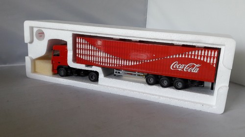 DAF Coca Cola Truck - BOX - Red - Lion Toys - - Picture 8 of 10
