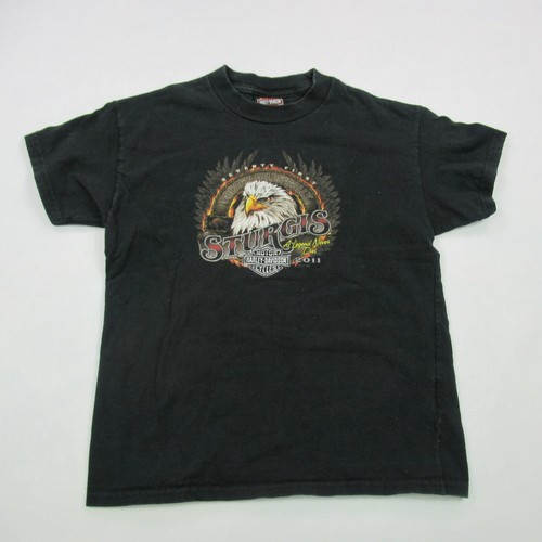 Harley Davidson Shirt Kids Medium Black 