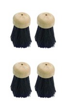 Companion Brush Companion Set Hearth Fireplace Round Brush Head Refill QTY 4