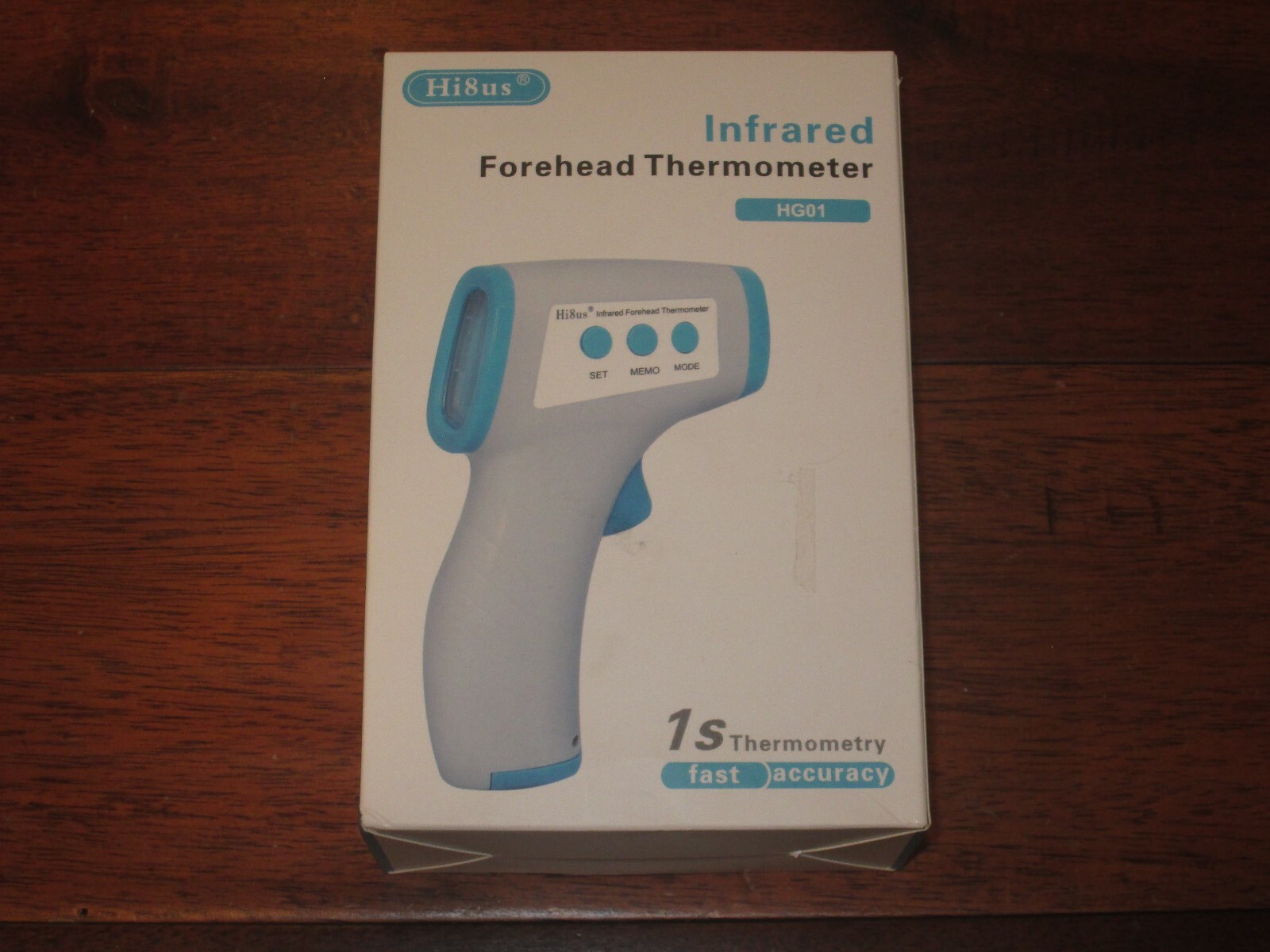 Hi8us Infrared Forehead Thermometer NonContact Gun with Fever Alarm