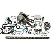 SUZUKI 250 Complete Engine rebuild kit Piston crankshaft Gaskets 2004 WR101-070