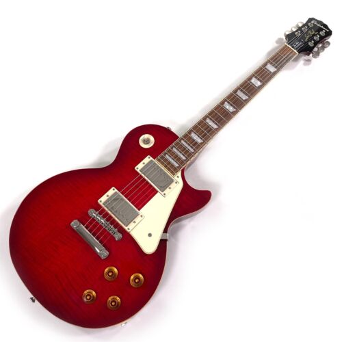 Epiphone Les Paul Standard Plus Top PRO BO Blood Orange Electric guitar 2018 - Picture 1 of 17