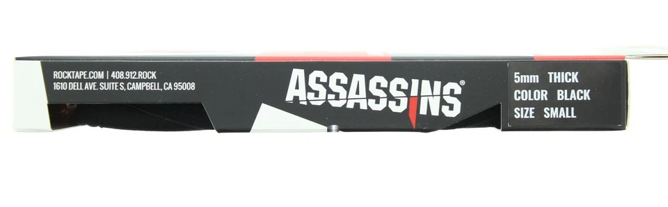 Компрессионные рукава на колено Rocktape Assassins для тяжелой атлетики, спорта, тренировок - Изображение 4 из 4