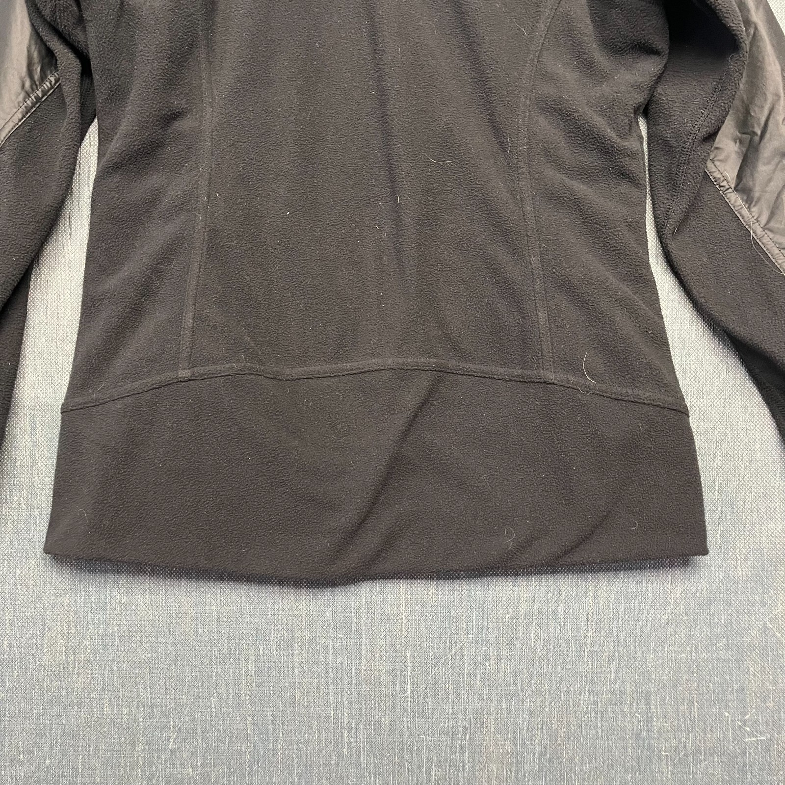 The North Face Girl's Jacket Size L (14/16) Black Osolita Hybrid Quilted Fleece thumbnail 11