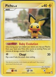 Pichu 93/123 Mysterious Treasures Common