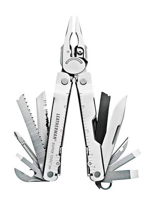 Leatherman Super Tool 300 Multitool, silber