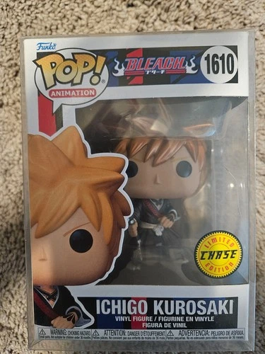 Funko Pop! Animation Bleach - Ichigo Kurosake #1610 CHASE Protector Case