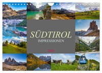 SüDtirol Impressionen (Wandkalender 2026 Din A4 Quer), Calvendo Monatskalender