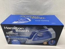 HAMILTON BEACH DURATHON IRON, #19803. NEW IN BOX.